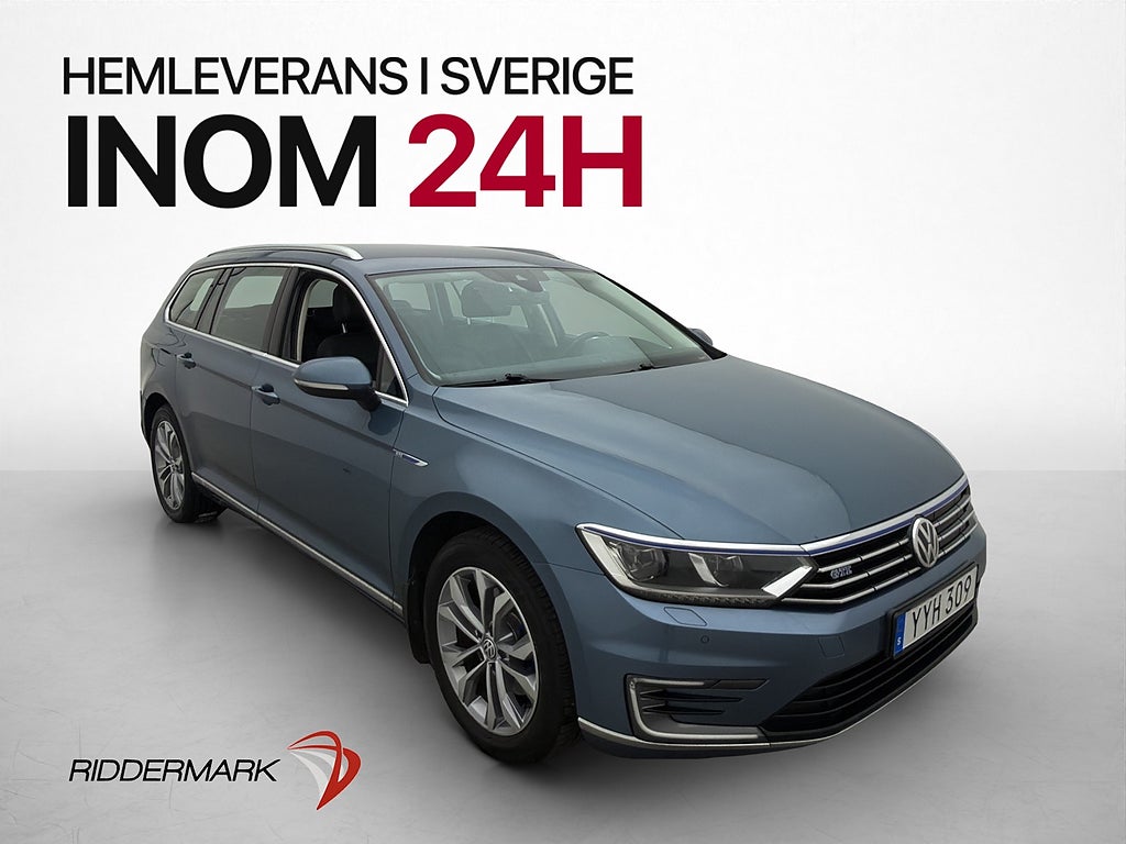 Volkswagen Passat 218hk GTE Endast 0,17l/mil Carplay Adapt-F