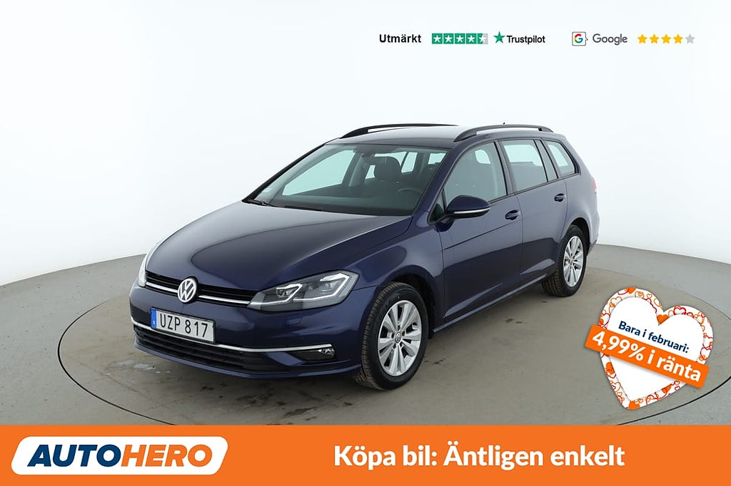Volkswagen Golf Sportscombi 1.6 TDI / Värmare, Dragkrok, CarPlay