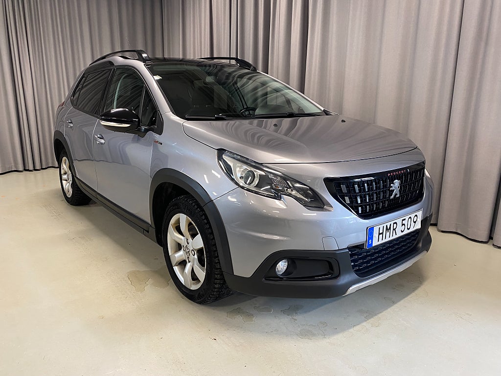 Peugeot 2008 GT-Line 110hk Automat. Drag, CarPlay, Panorama
