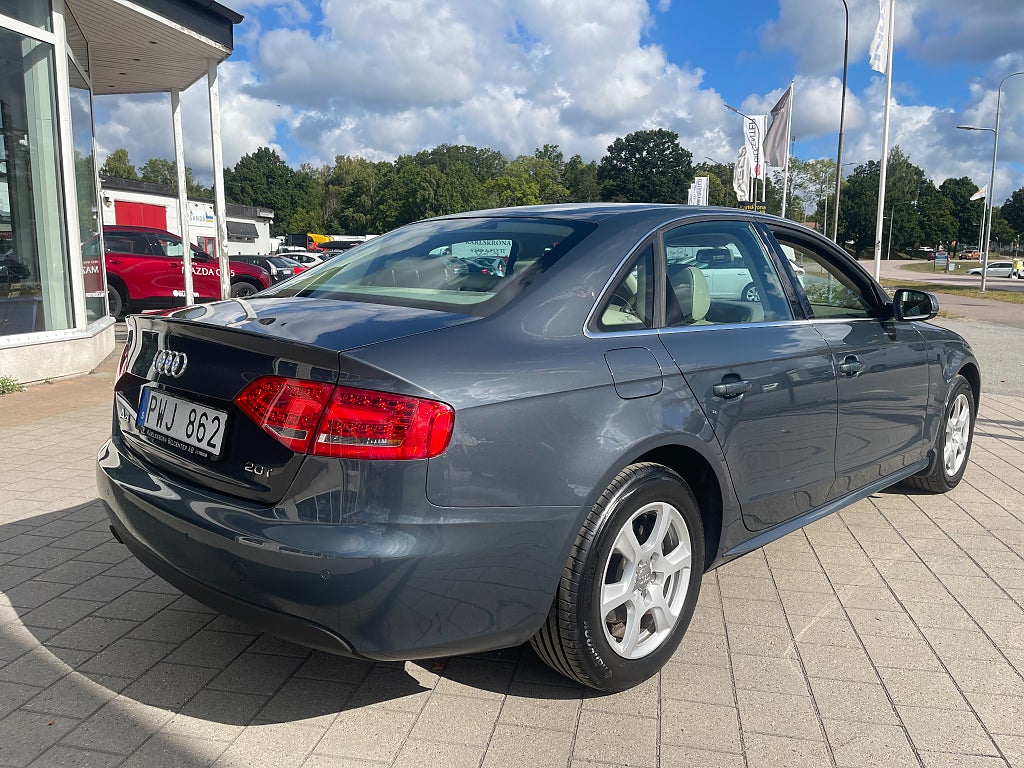 Audi A4 Sedan 2.0 TFSI Automat 180 hk Endast en ägare