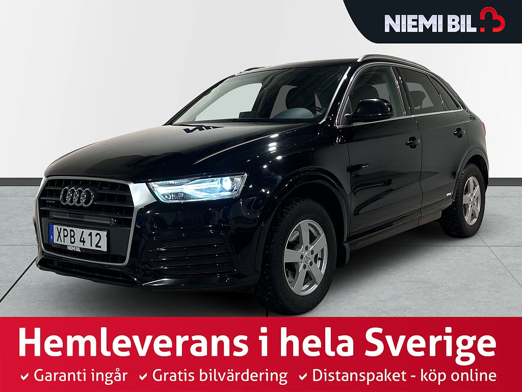 Audi Q3 2.0 TDI quattro Proline Drag Mvärm GPS Psens SoV