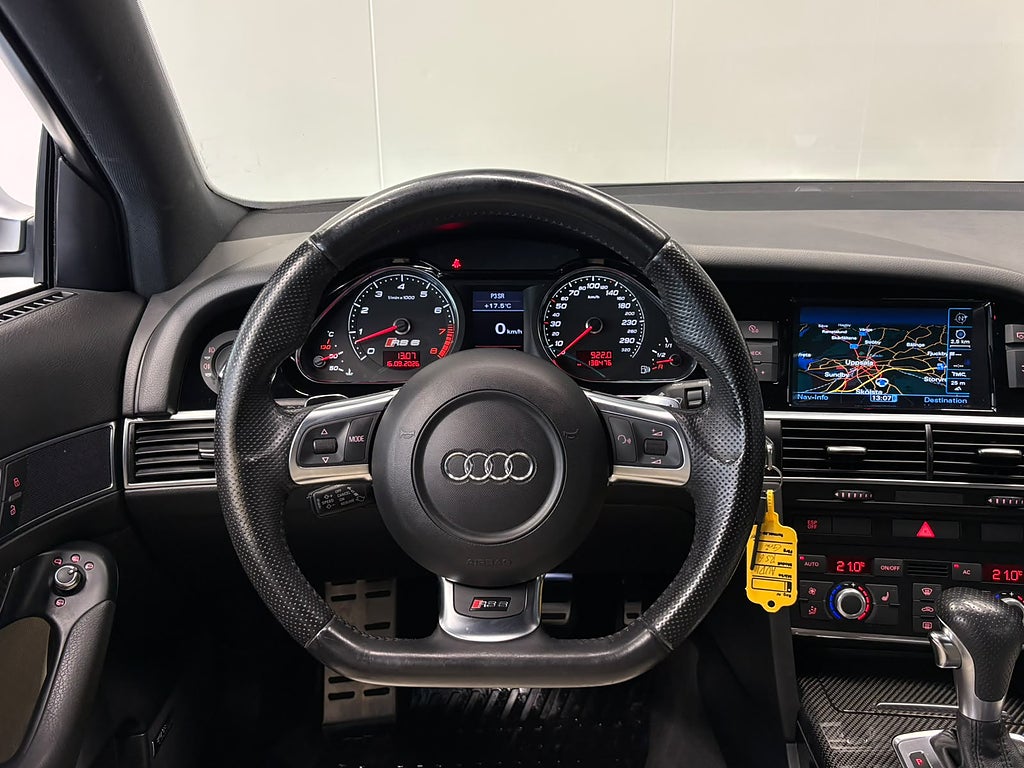 AUDI RS6 AVANT 5.0 V10 BITURBO QUATTRO 579ch - SONORISATION BOSE - FREINS CARBONE - CLIMATISATION - CAMÉRA DE RECUL