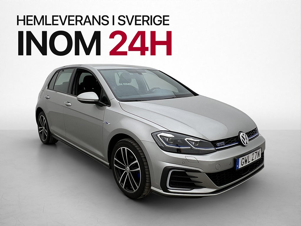 Volkswagen Golf GTE 204hk Cockpit P-Värm CarPlay Adapt-Fart