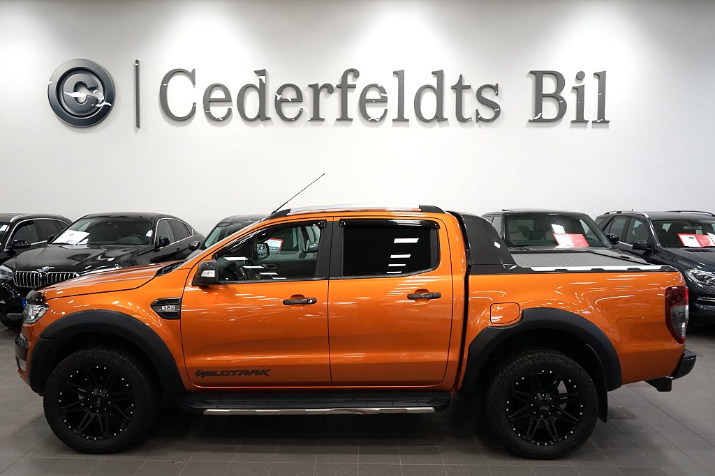 Ford ranger WILDTRACK 3.2 4x4 FJÄRRVÄRMARE DRAG B-KAM*MOMS* 