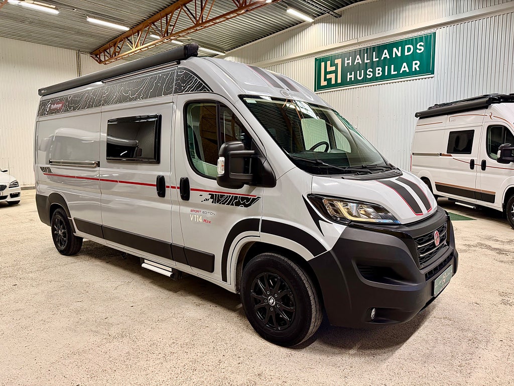 CHALLENGER V114 Max Sport Edition 4-bädd Automat Solpanel Lithium 