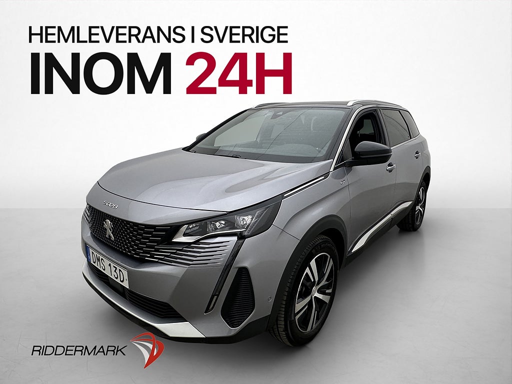 Peugeot 5008 1.2 PT GT 7-Sits Kamera CarPlay Rattvärme