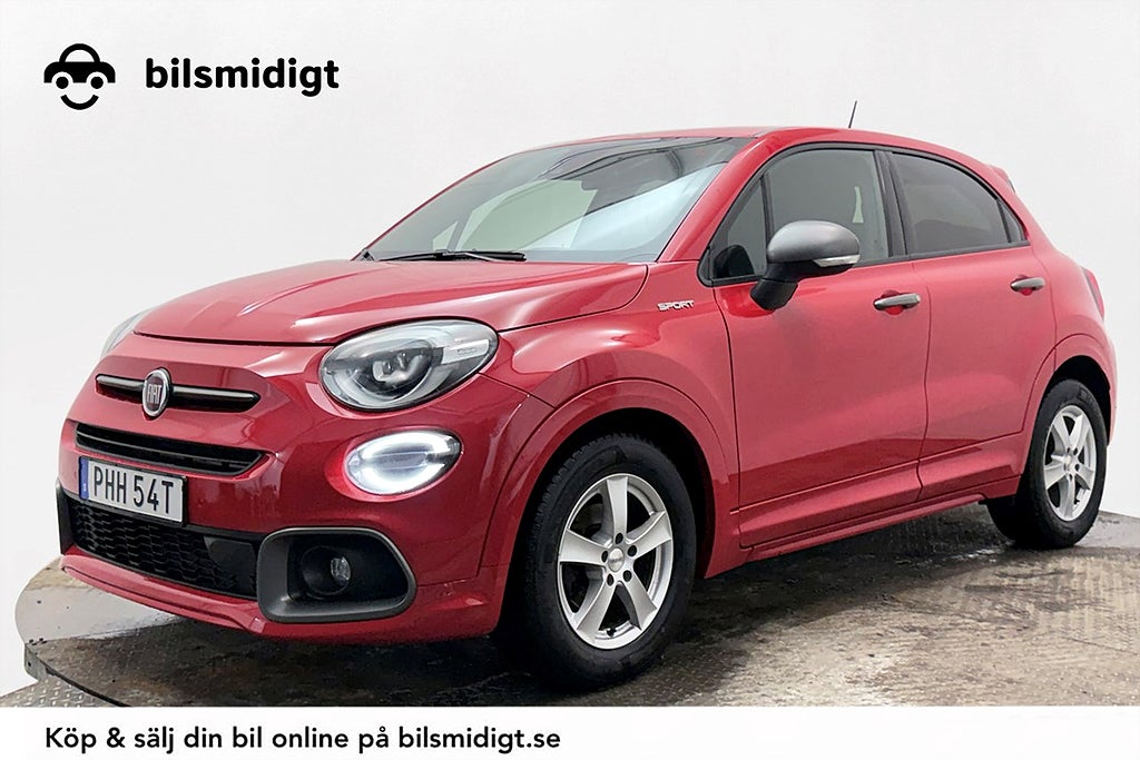 Fiat 500X 500X FIREFLY Sport Delläder Navi Kamera AdaptivFH MOMS 120hk