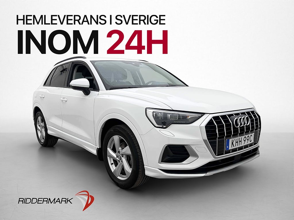 Audi Q3 35 TFSI 150hk Proline Advanced Cockpit Sensorer Drag