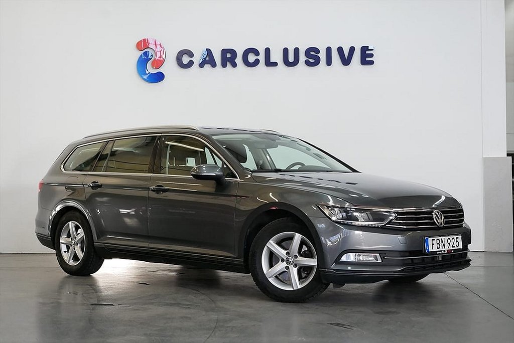 Volkswagen Passat Sportscombi 2.0 TDI 150hk DSG | 1865 kr/mån | MASTERS | VÄRMARE 