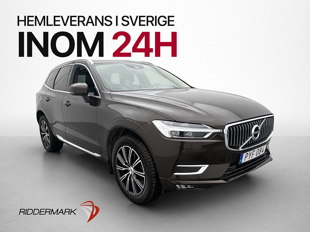 Volvo XC60 D4 AWD 190hk Inscription D-Värm Skinn Elstol Navi