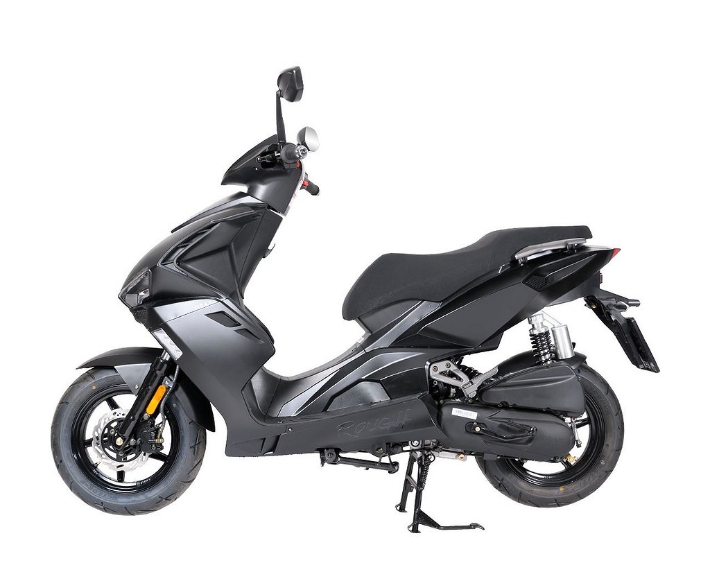 Drax Rough EFI 45km/h Mattsvart/SILVER 