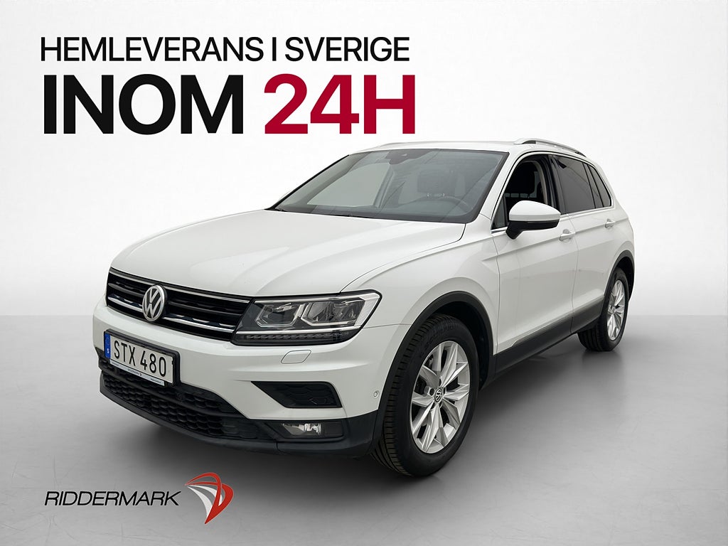 Volkswagen Tiguan 1.4 TSI 4Motion 150hk Värmare Drag Kamera