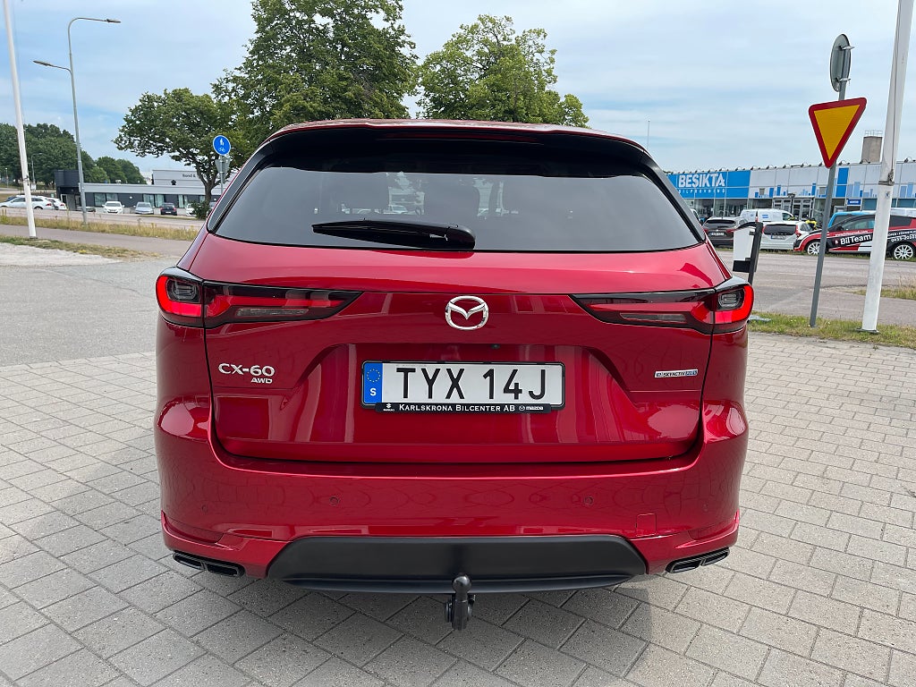 Mazda CX-60 2.5 PHEV Homura AWD, Conv & sound, Driver Assist DRAG