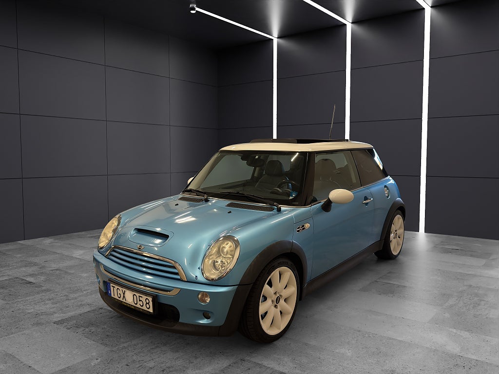 MINI Cooper S Euro 4|LÅGMIL|PANORAMA|HARMAN KARDON LJUDSYSTEM|