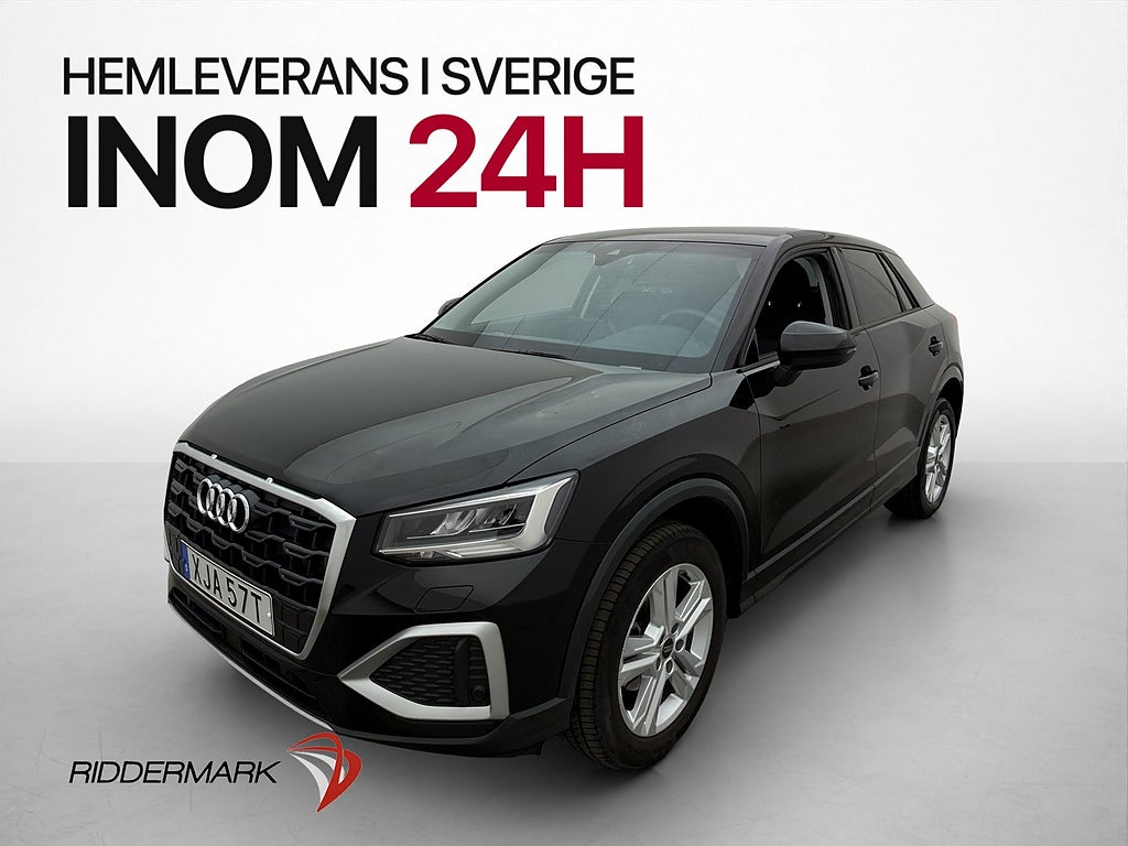 Audi Q2 TFSI 150hk Proline Advanced Cockpit Sensorer MOMS