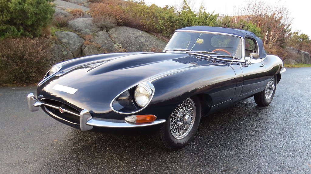 Jaguar E-Type 4.2 Roadster Serie 1,5  * SV-SÅLD, MATCHING NR *