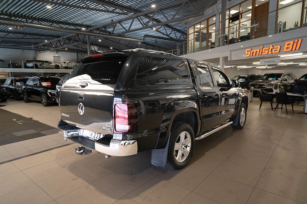 Volkswagen Amarok V6 TDI 4M KÅPA D-VÄRMARE 258hk KAMERA DRAG MOMS CARPLAY