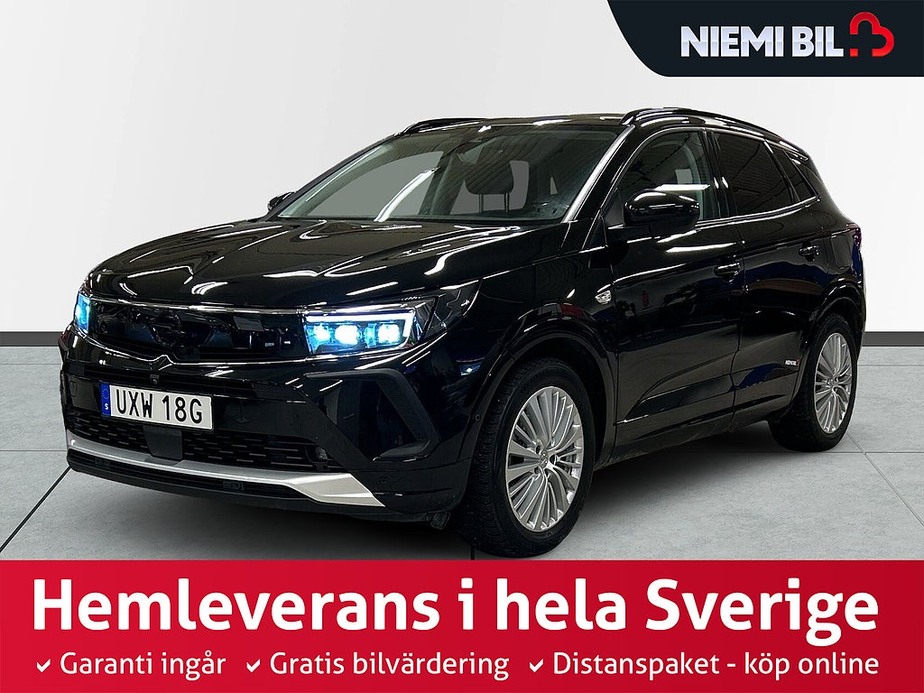 Opel Grandland X Hybrid4 Ultimate Moms/Kamera/P-Sens/P-Värm/ACC/SoV-Däck