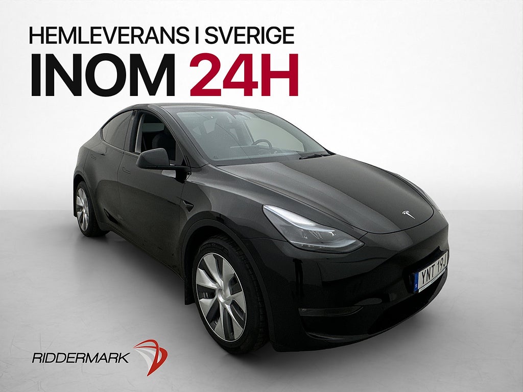 Tesla Model Y Long Range AWD Svensksåld Panorama