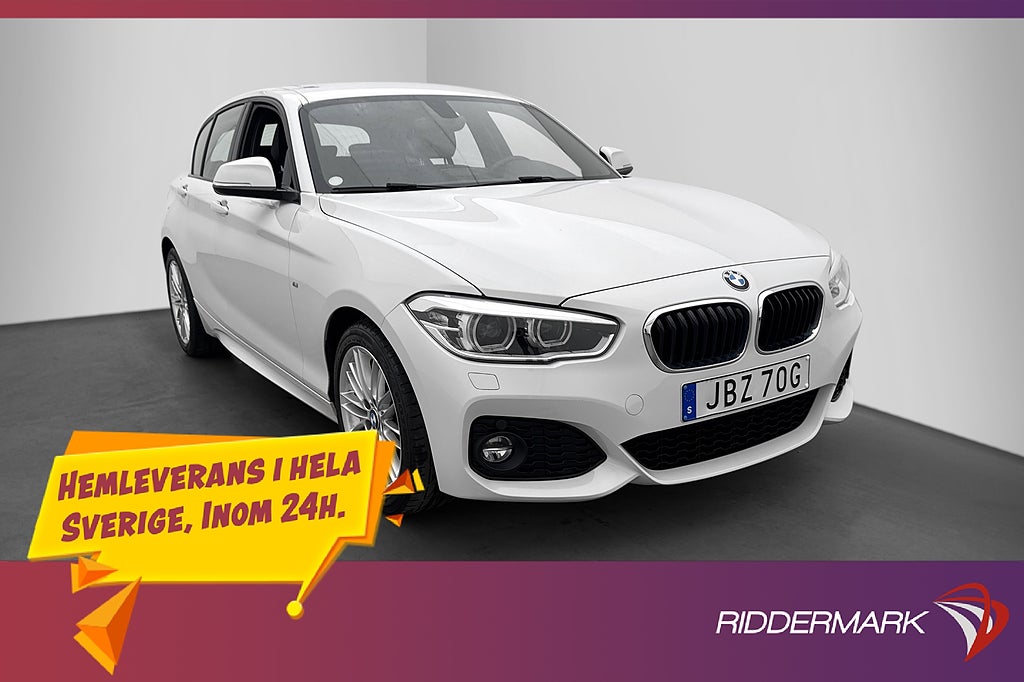 BMW 120 i 184hk M Sport 932kr Skatt Skinnklädsel