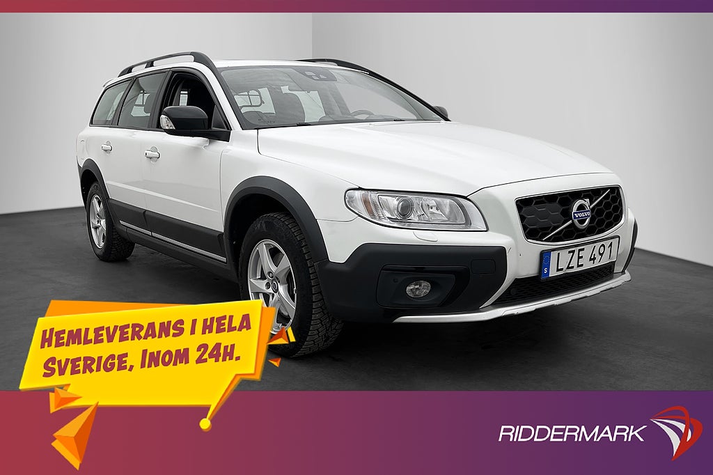 Volvo XC70 D4 AWD Classic Dynamic VOC Värm T-Lucka Dragkrok