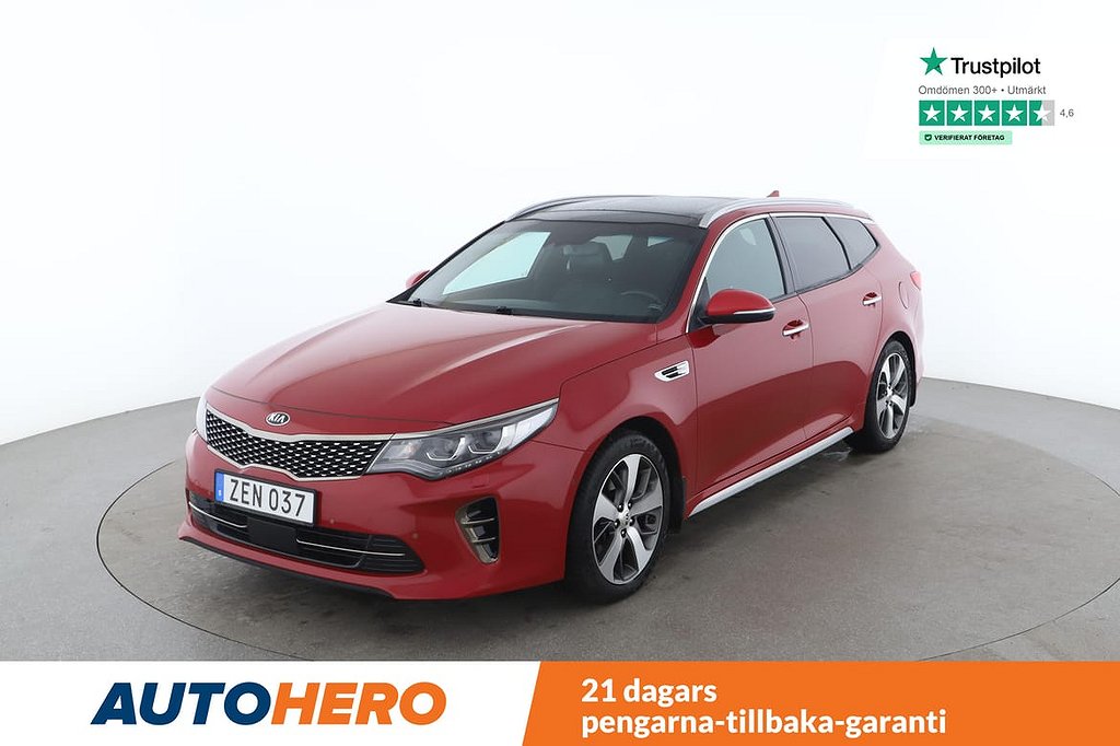 Kia Optima Sport Wagon Dragkrok, Harmann-Kardon ljudsystem, Tacklucka, PDC