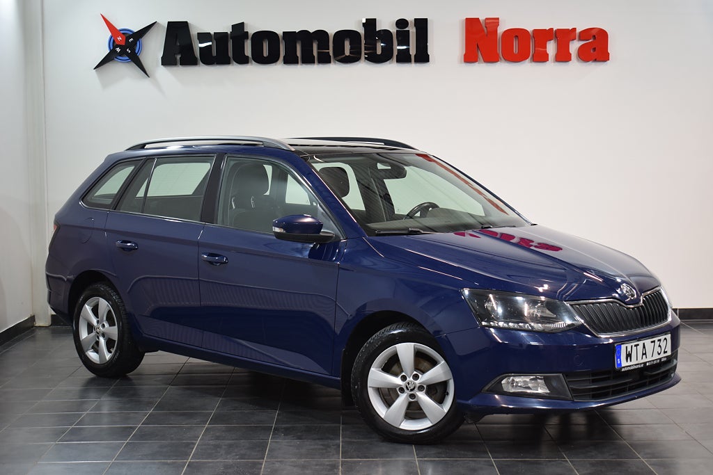 Skoda Fabia Kombi 1.2 TSI Elegance Panorama 1-ägare Ny K-rem Nyservad