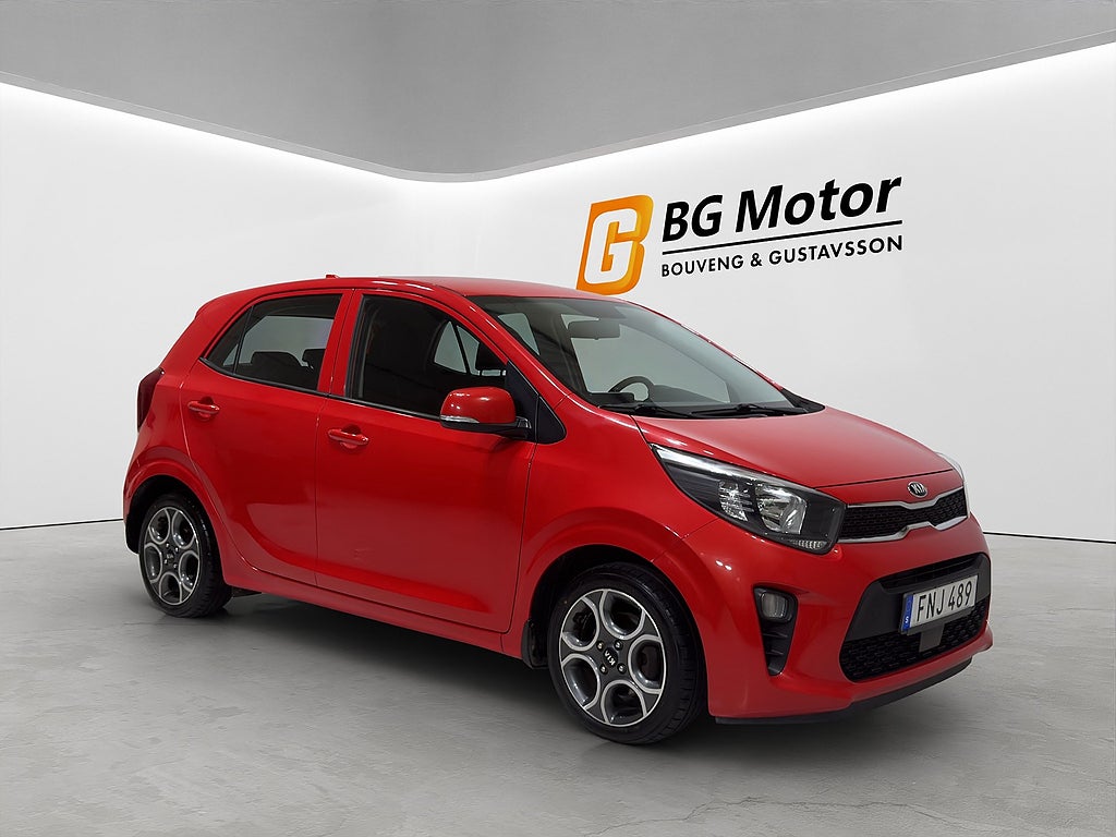 Kia Picanto 1.0 MPI 67HK GLS Backkamera/CarPlay/Låg-driftkostnad