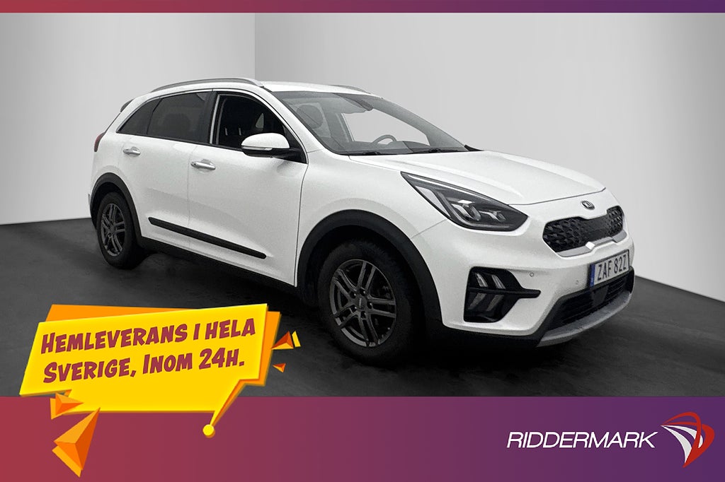 Kia Niro Hybrid 141hk Advance Plus M&K Värm Kamera CarPlay