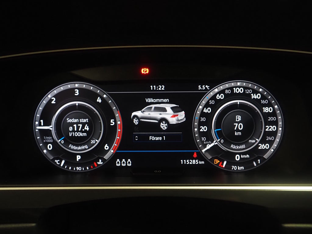 Volkswagen Tiguan TDI 190hk GT 4M R-Line |Drag|D-värm|Pano|Cockpit| 2019