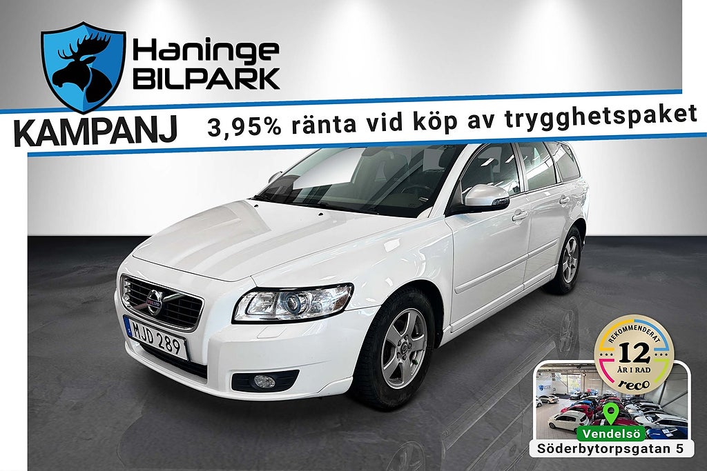 Volvo V50 D2 MOMENTUM CLASSIC SUPERDEAL 3.95% / SKINN / VÄRMARE