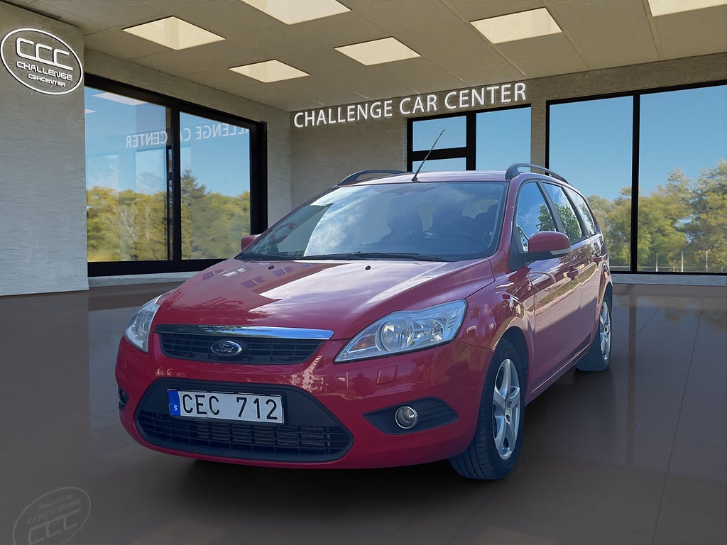 Ford Focus Kombi 1.6 TDCi Platinum Euro 5, ny besiktning