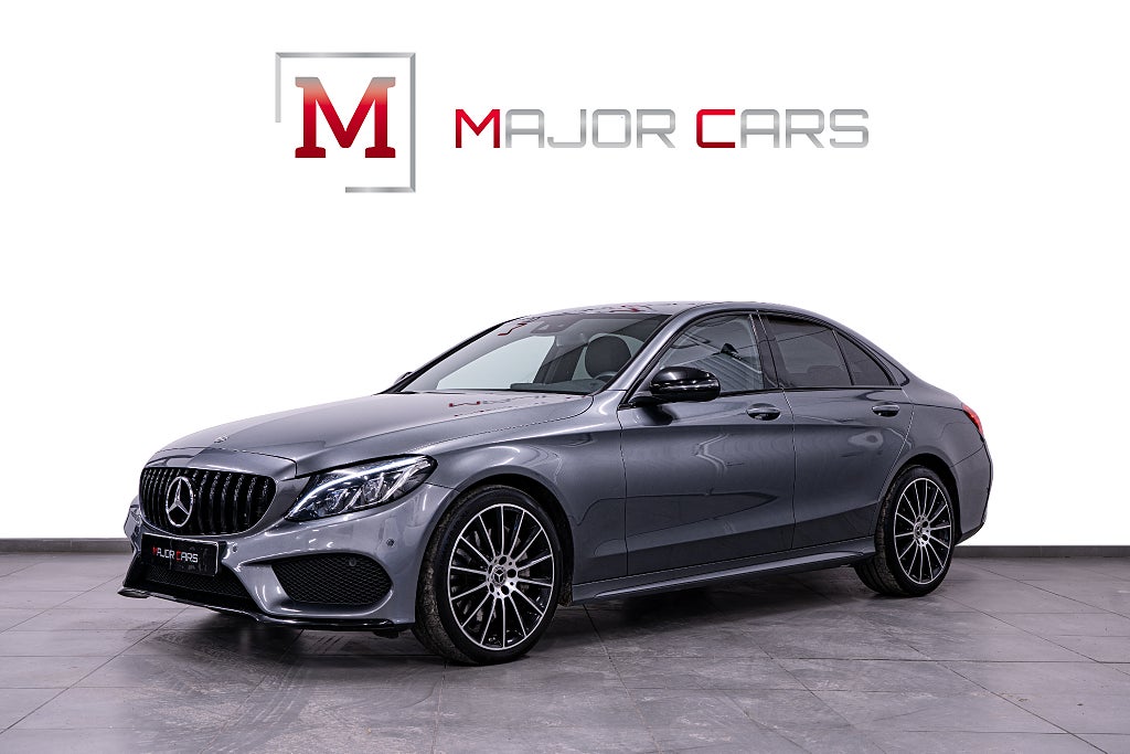 Mercedes-Benz C 250 d 4MATIC AMG Night Burmester Minnespkt Kamera 204hk