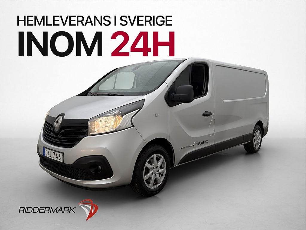 Renault Trafic L2 Värmare Drag B-Kamera V-Inredd Farthållare