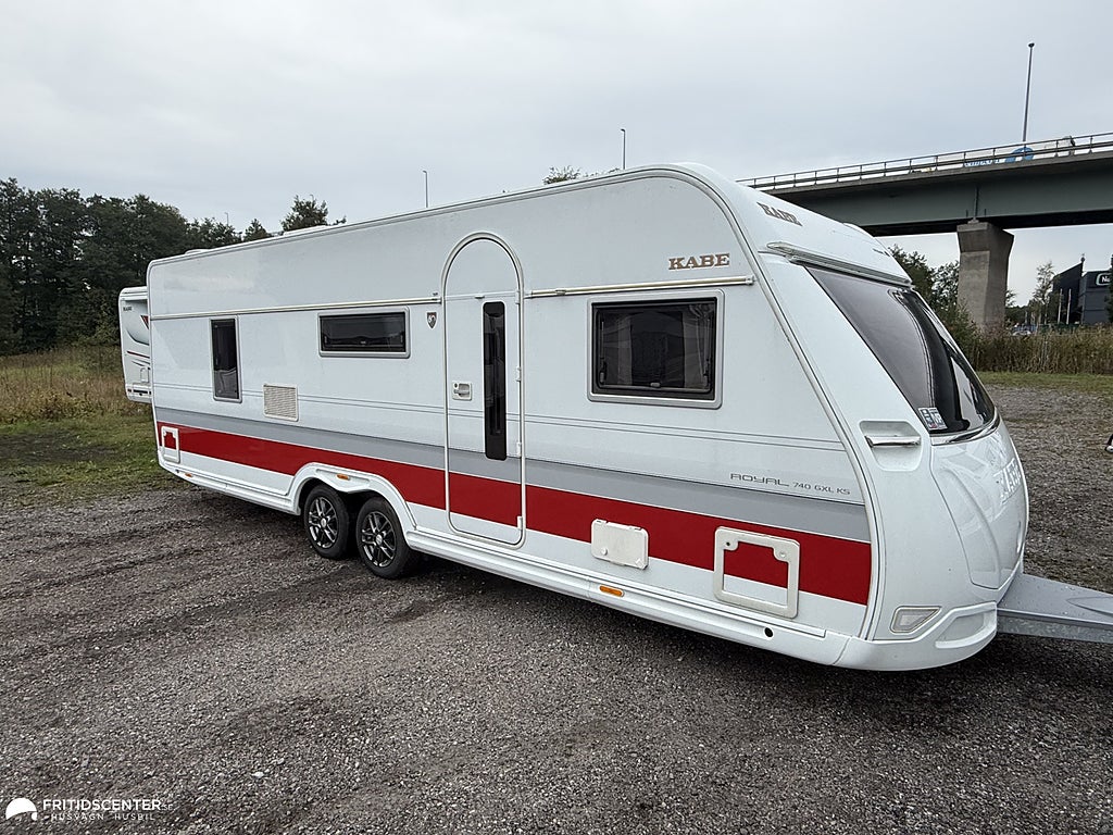 Kabe ROYAL 740 GXL KS *Året Runt komfort* AC / ALDE mm 