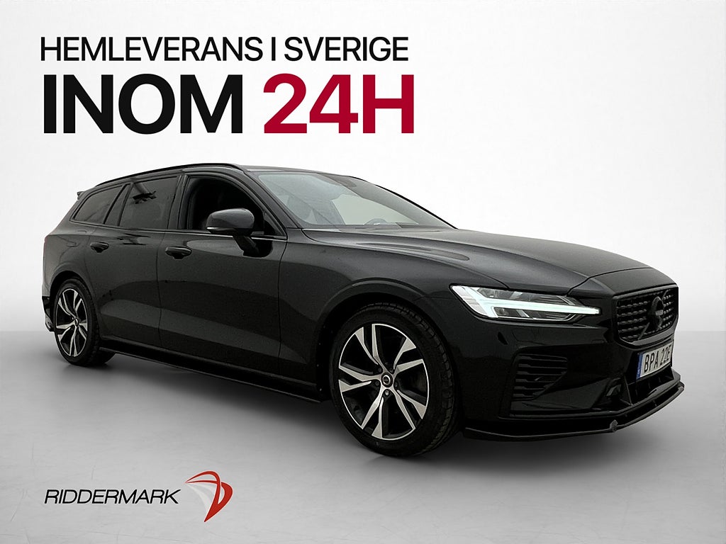 Volvo V60 T6 AWD 340hk R-Design Värmare VOC Dragkrok 360°