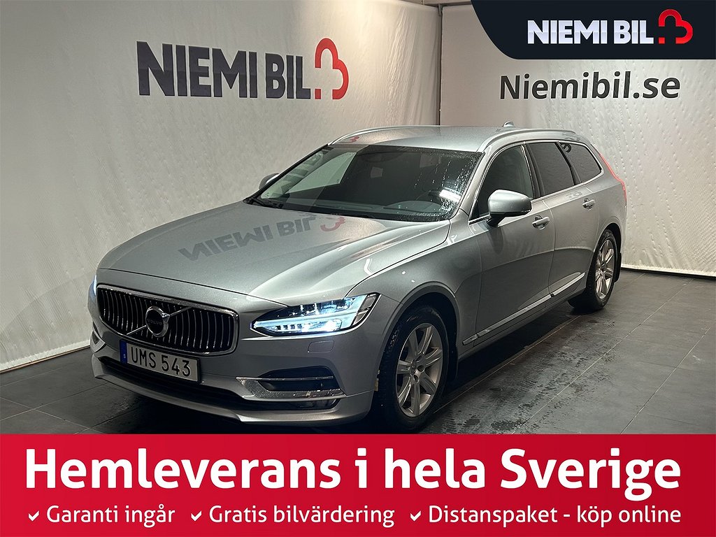 Volvo V90 D4 AWD Aut Inscription Leather/Dvärm/MoK/Drag/Ad.Fhå