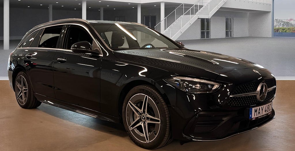 Mercedes-Benz C 300 e AMG Premium Drag Värmare Elstolar - bild 2