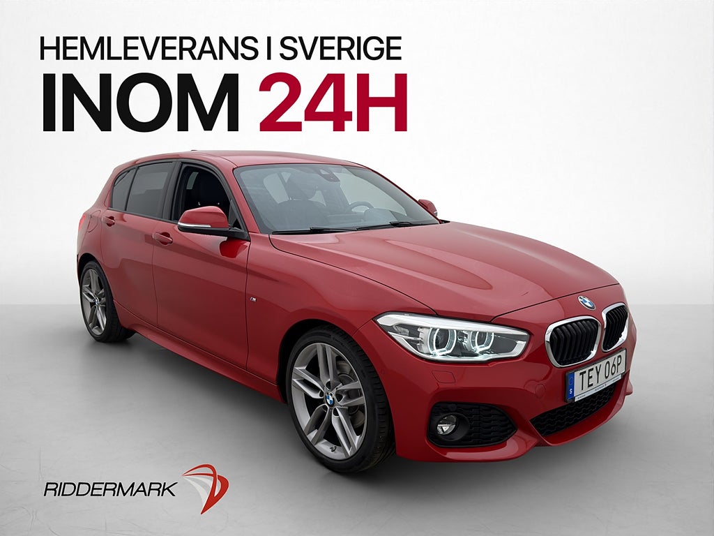 BMW 120 i M Sport HiFi Kamera Navi Skinn Keyless Rattvärme