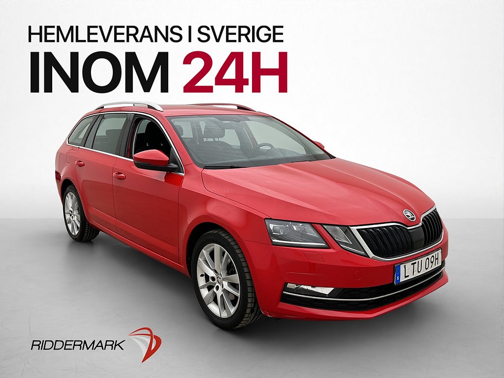 Skoda Octavia TSI Style P-Värmare CarPlay Ambient Drag