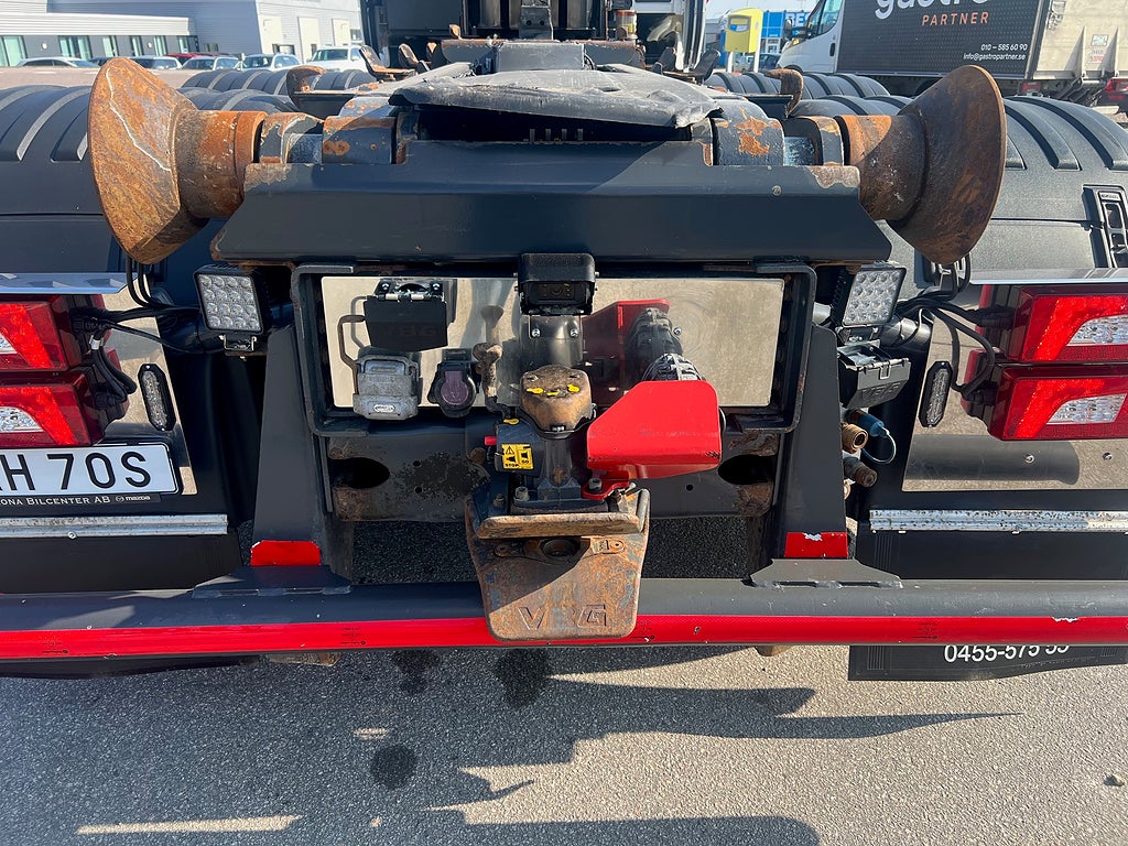 Scania R500 6x2*4 Lastväxlare inkl Schaktflak & Tippkärra
