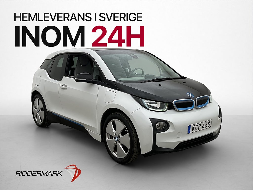 BMW i3 Rex Comfort Advanced P-värmare Navi Bluetooth