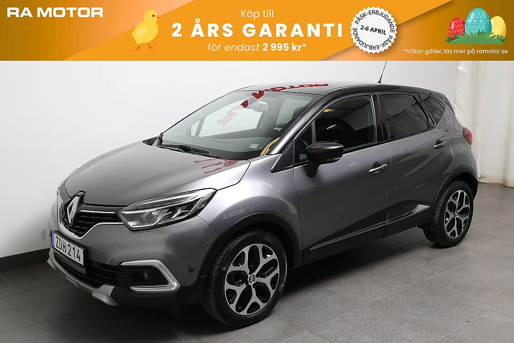 Renault Captur Phll Energy TCe 120hk Intens Aut Motorvärmare 2018