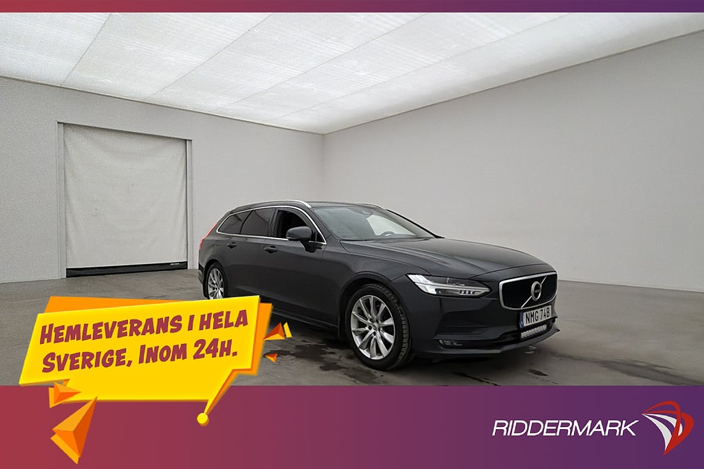 Volvo V90 D4 190hk Momentum VOC D-Värm Navi Drag 0.48l/mil