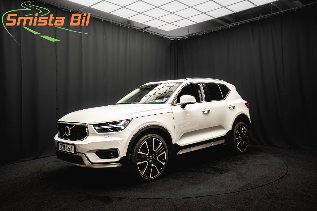 Volvo XC40 B4 PRO LÄDER 360° H/K 21'' ELSTOL PÄRLEMOVIT 197hk
