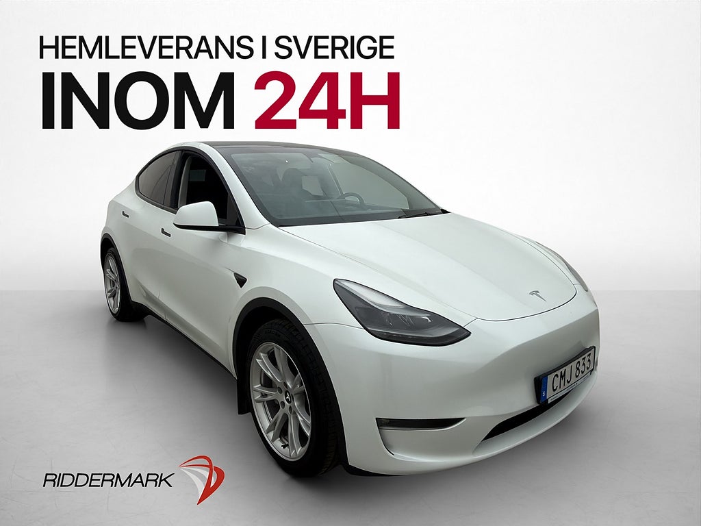 Tesla Model Y AWD Long Range 514hk AP Värmepump Pano Navi