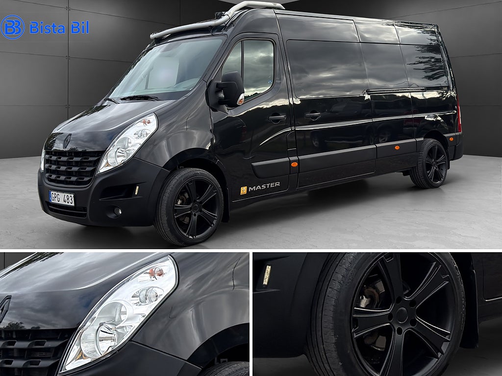 Renault master 3.5 T 2.3 dCi T35 | L3H2 | 3+2 | JBL | LEASEBAR | 125Hk
