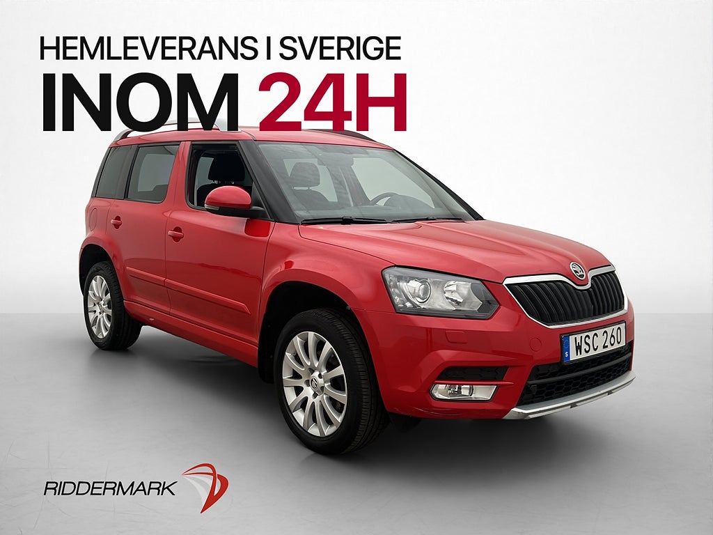 Skoda Yeti 1.4 TSI 122hk Drivers Edition Kamera Navigation
