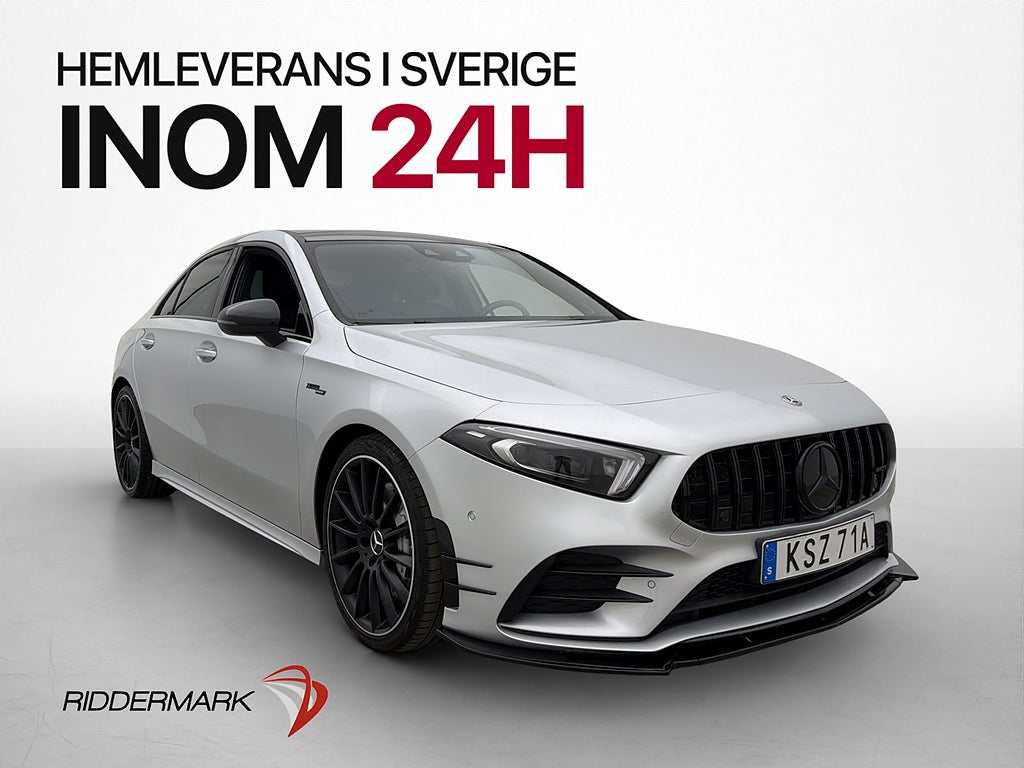 Mercedes-Benz A 35 4M 306hk AMG Pano Burmester Navi Kamera