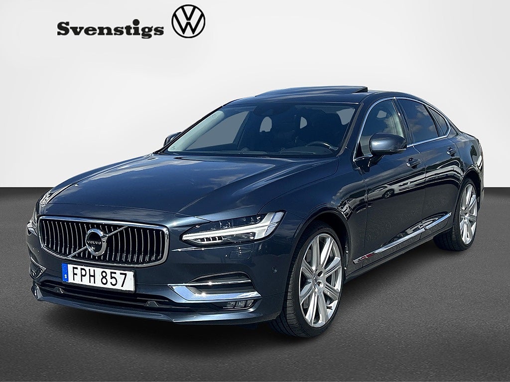 Volvo S90 D5 AWD B&W Dragkrok Taklucka 360 Kamera